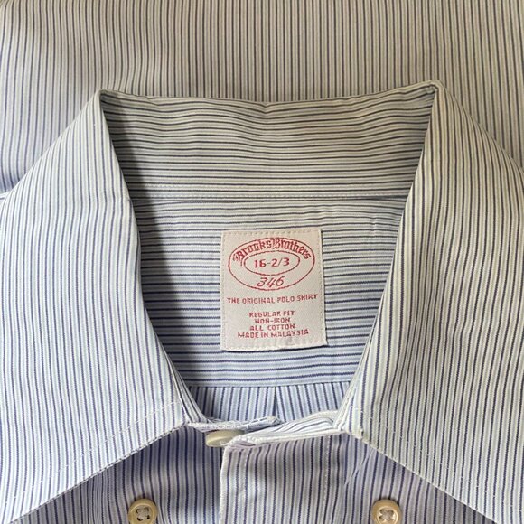 Brooks Brothers Other - Brooks Brothers Men's Long Sleeve Button Down Non Iron Shirt 16½ 32-33